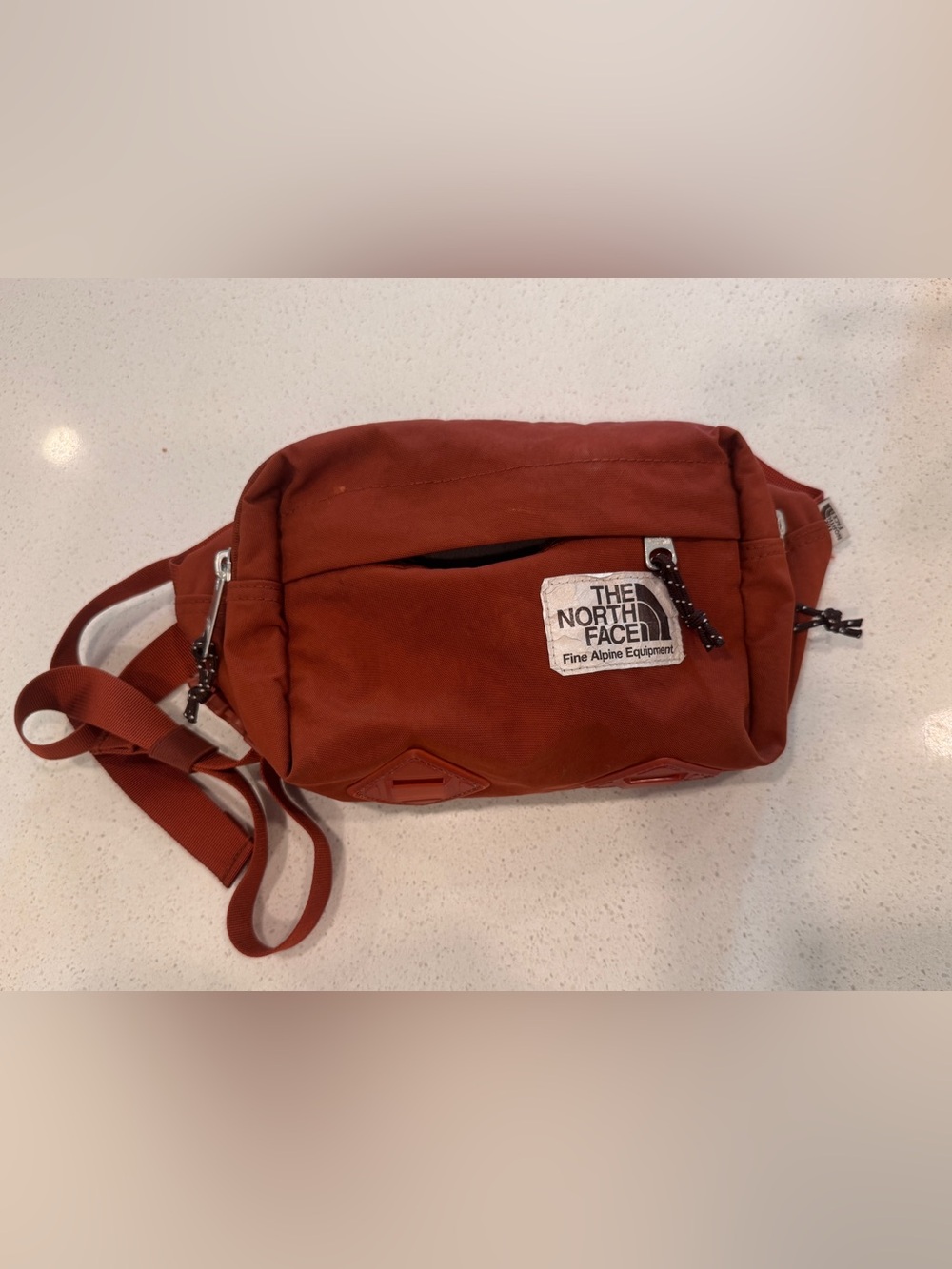 The North Face Rust Red Berkeley Lumbar Bag